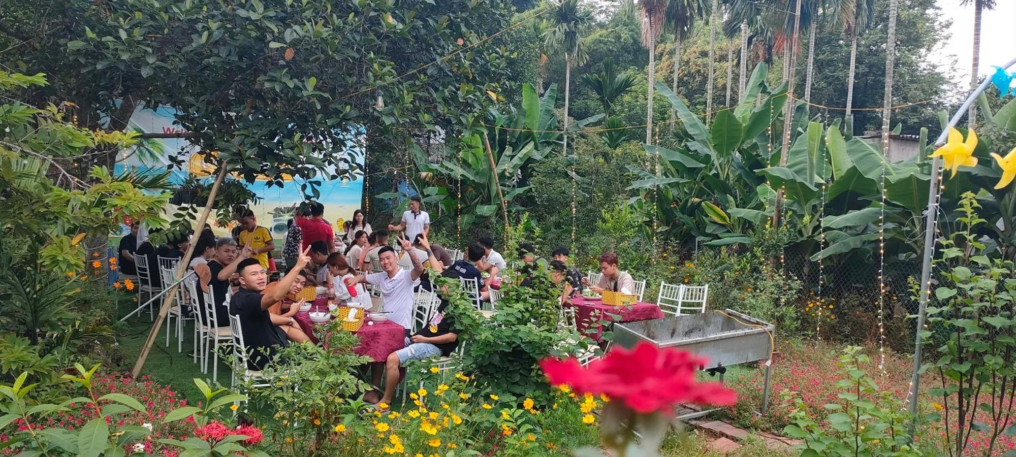 Bee Lucky Homestay Xuan Dam Kültér fotó