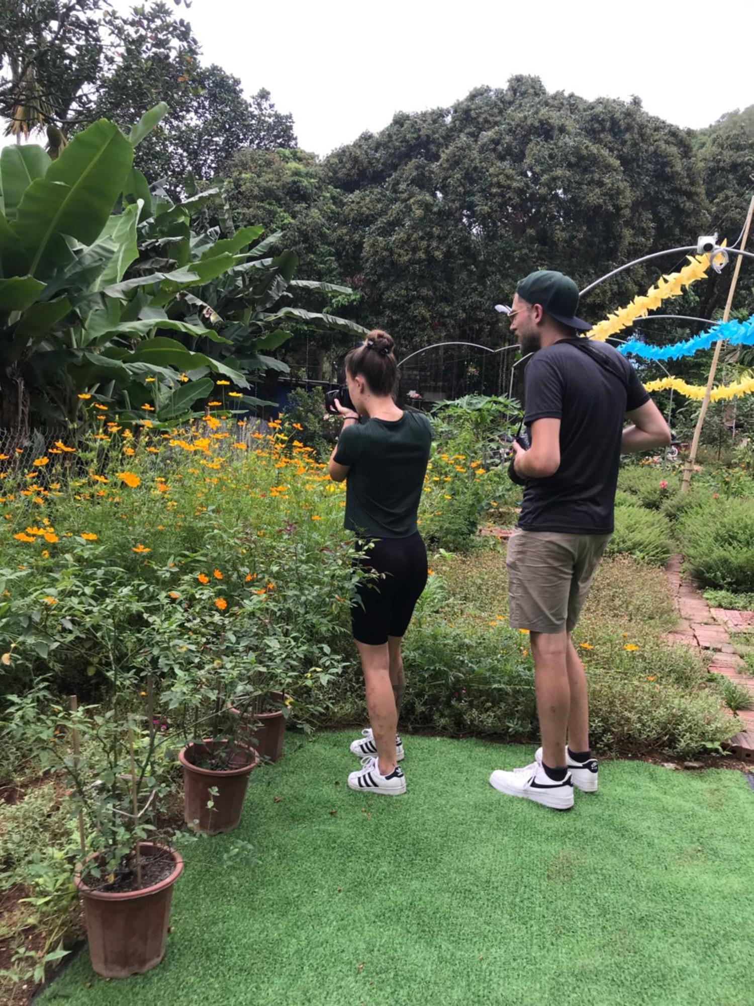 Bee Lucky Homestay Xuan Dam Kültér fotó